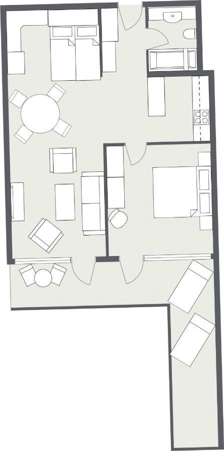 Appartement 9-911 Meerblick Timmendorfer Strand Ruang foto